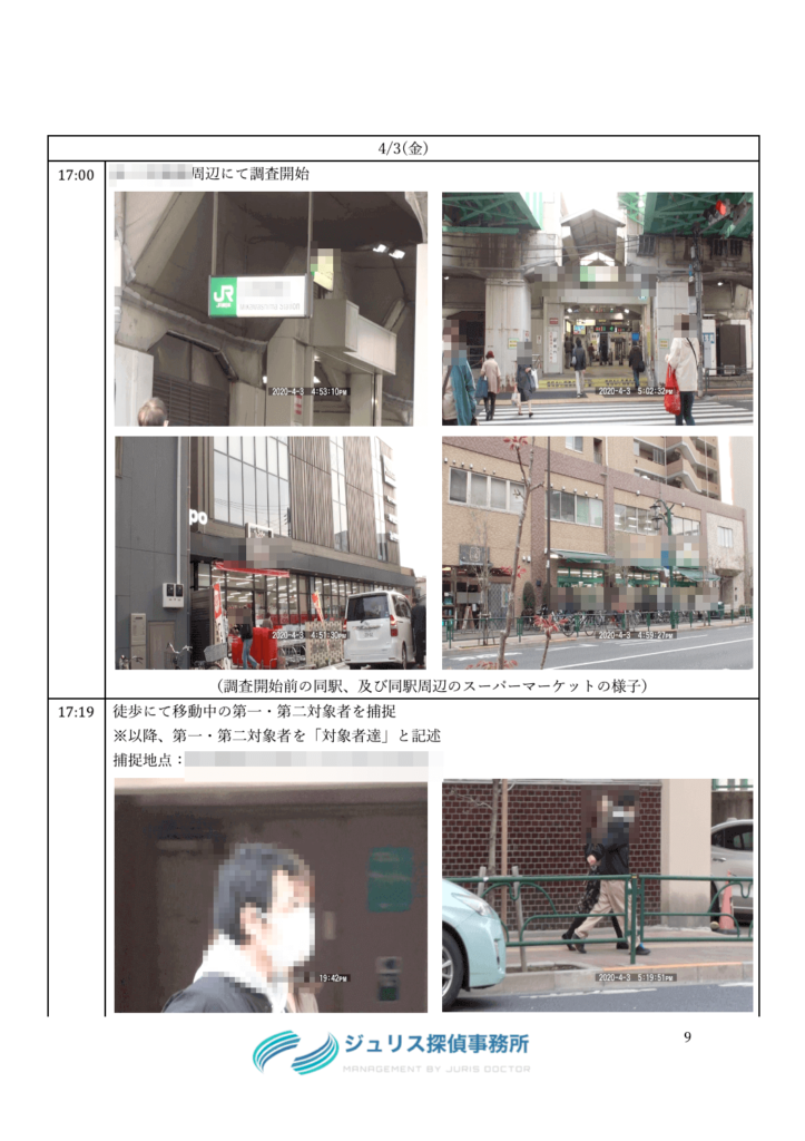 調査対象者の捕捉まで